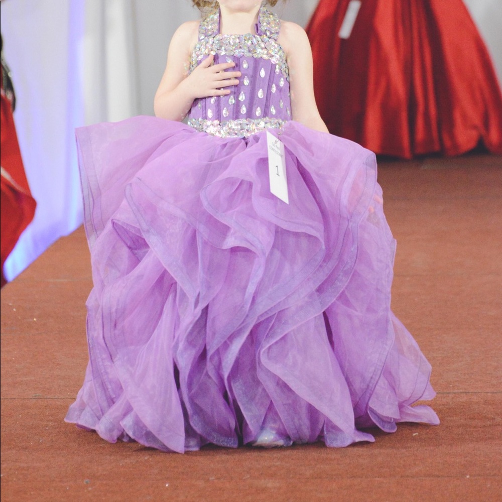 Purple dress